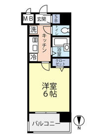 グランヴァン中野江古田の間取り