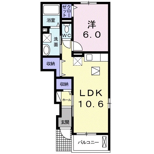 ベル ウッドの間取り