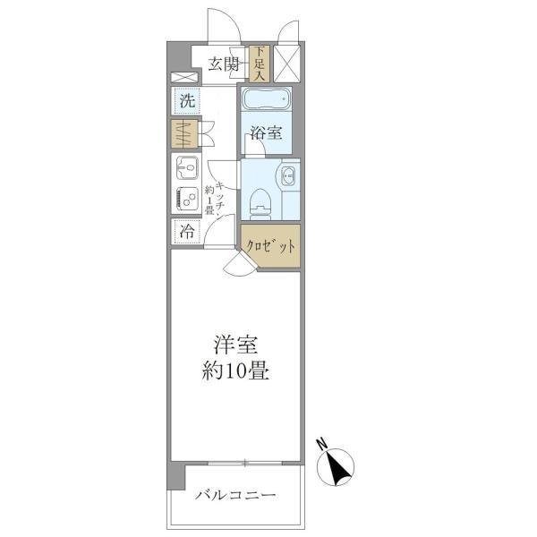 エコロジー上板橋レジデンスの間取り