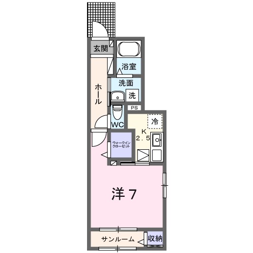 コルティーレⅡの間取り