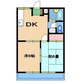 ハイツ原田の間取り