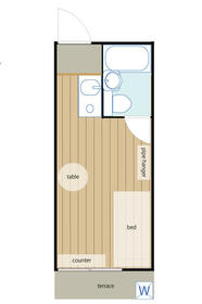 メゾン・ド・カナリの間取り