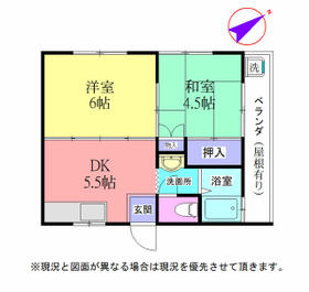 加藤ハイツの間取り