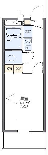 レオパレスクレールSKの間取り
