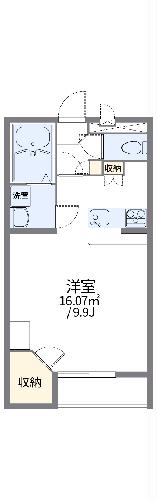 レオパレスケリュスBの間取り