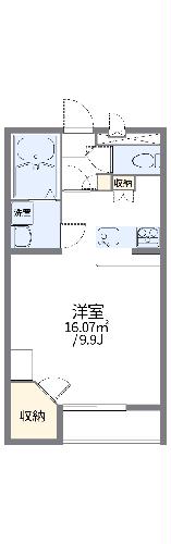 レオパレスケリュスBの間取り