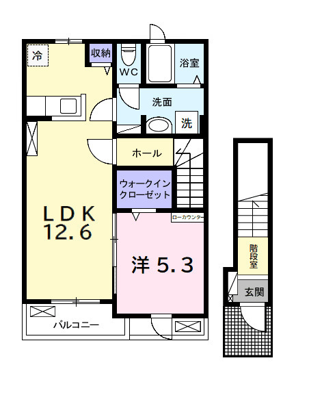 ヒカルサ市原姉ヶ崎イーストの間取り