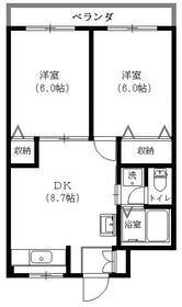 エスポワール金子の間取り