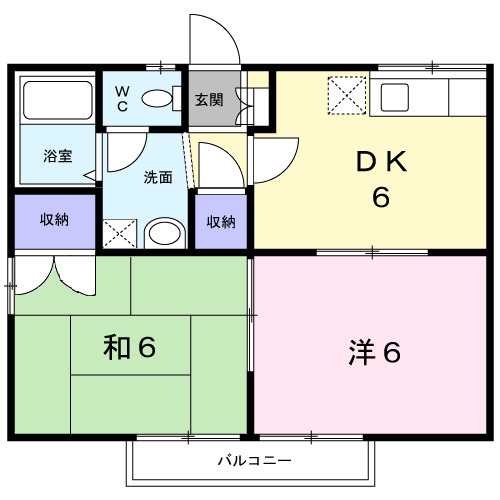 シャルムⅡの間取り