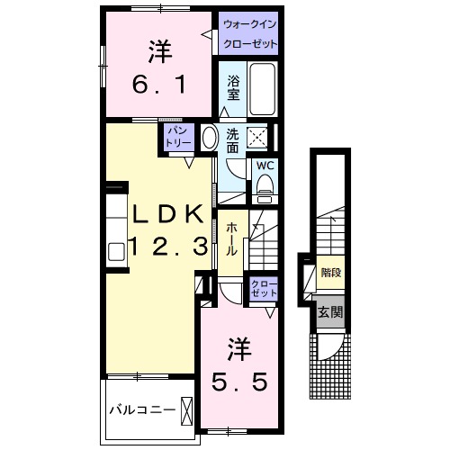 グランディアGの間取り