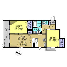Verona aptの間取り