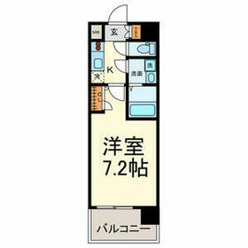 ＵＵＲコート名古屋名駅の間取り