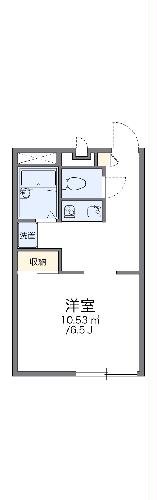 レオパレス建石の間取り