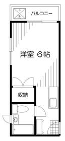 NT向原コーポの間取り