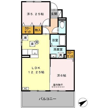 スカイフィールドの間取り