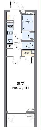 クレイノタウンコートの間取り