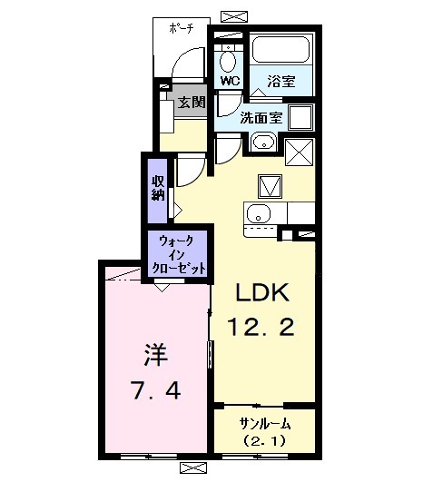 クラヴィーアⅤの間取り