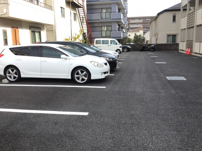 11/14 駐車場