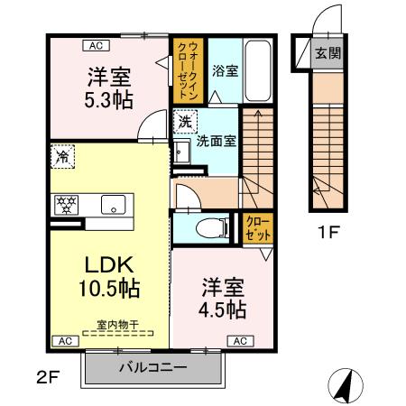 プラムキャッスルの間取り