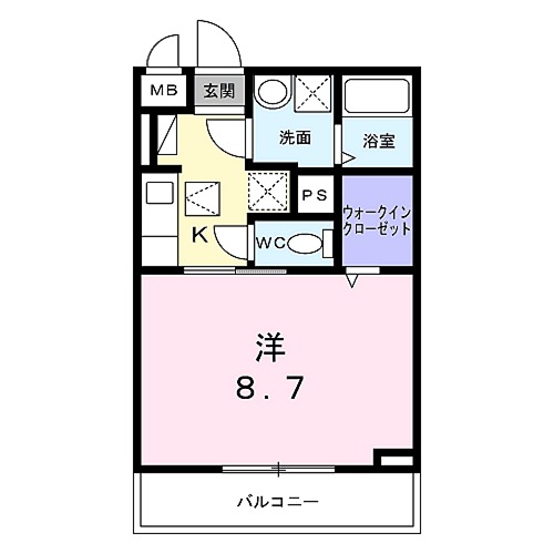 第2シャトー小倉の間取り