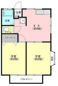 ハイツ小柳の間取り