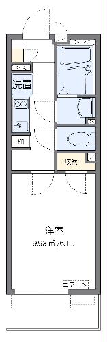 レオネクストフォレストミー谷原の間取り