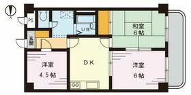 グリーンハイムいちかわの間取り