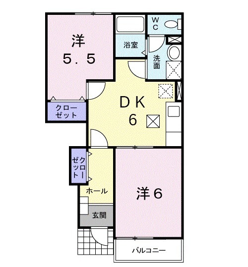 ウッズ ヒルズの間取り