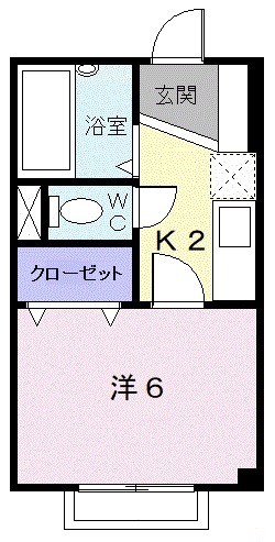 メゾン アイリスの間取り