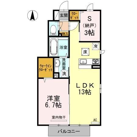アプローズコートの間取り