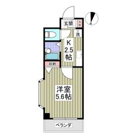 藤原町マンションの間取り