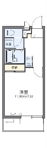 レオネクストルフェリの間取り
