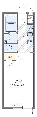 クレイノPOCKET PARKの間取り