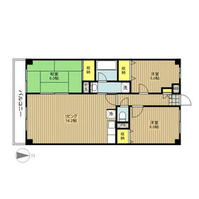 ドゥムールＮＹ２１の間取り