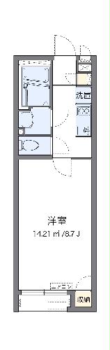 クレイノパルテドールの間取り