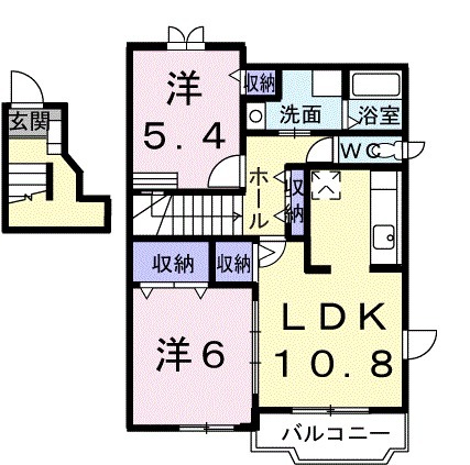 フォレストパレスの間取り