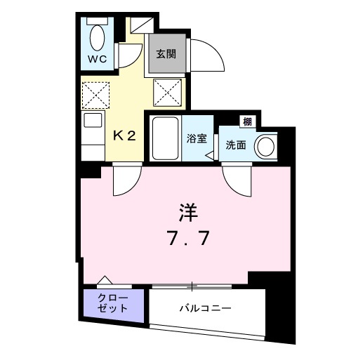 アルカディアガーデン本八幡の間取り