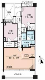 プラウド蘆花公園の間取り