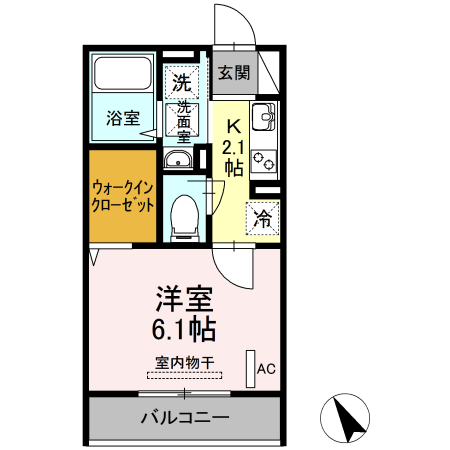 ミアスⅡの間取り