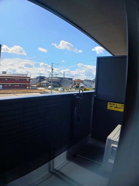 12/20 バルコニー