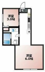 ベルビュー西谷の間取り