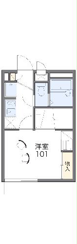 レオパレスファミリア湘南－南館の間取り