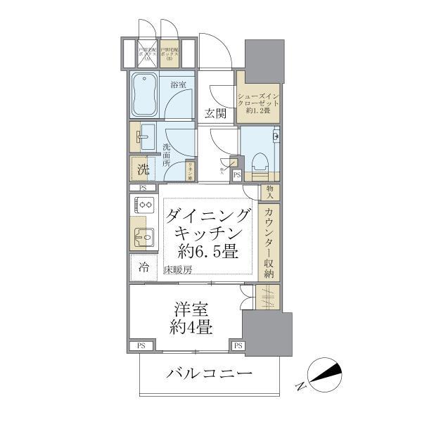 ザ・パークハウス麹町レジデンスの間取り