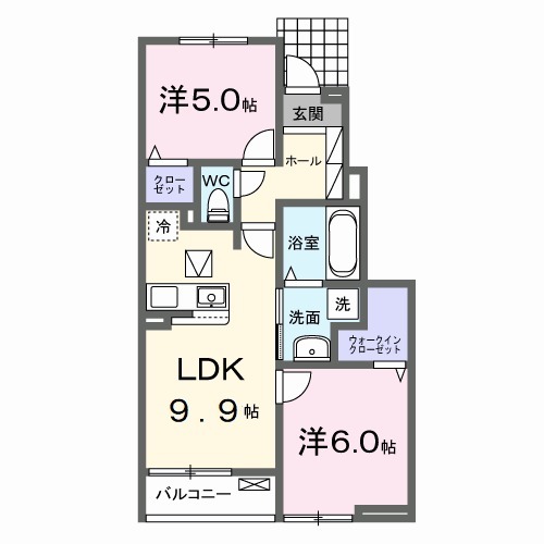グランガーデンの間取り