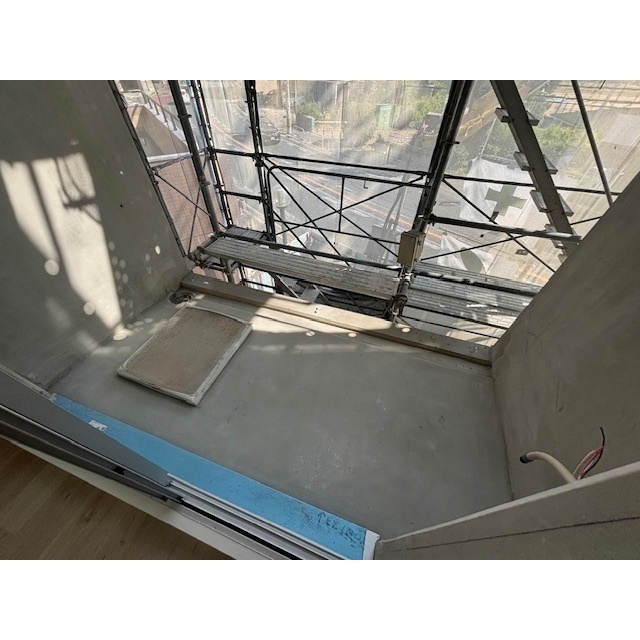 12/29 バルコニー