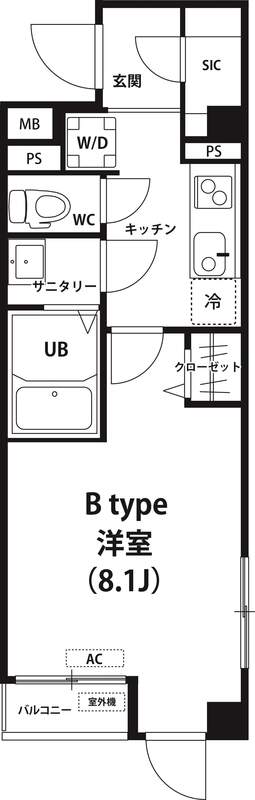 リブリ・NKYの間取り