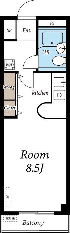 Southern Gardenの間取り