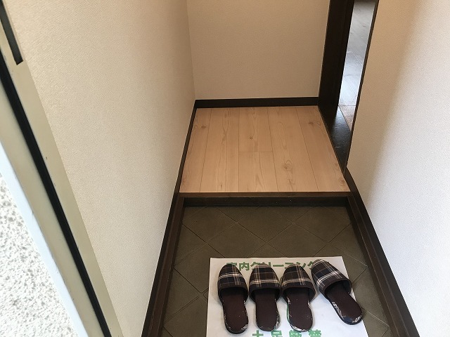 5/13 玄関