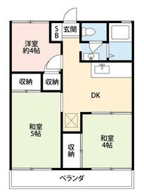 サンハイム(平塚)の間取り