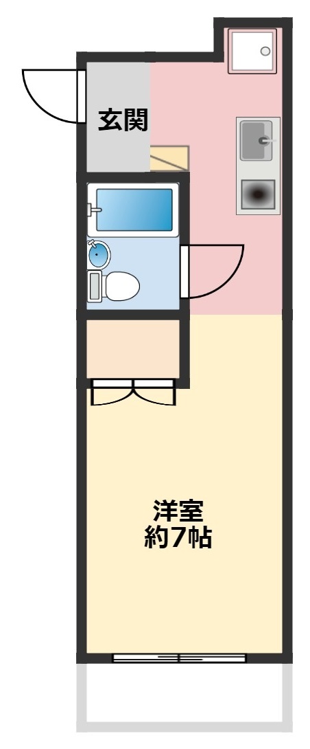 THE GRACES KIKUNAの間取り